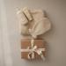 mushie Baby Hooded Towel | Organic Cotton (Pearl) - Buy Online on GoSupps.com