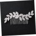 FRCOLOR Wedding Tiara Tiara Bridal Side Comb Crystal Hair Comb Bridal Comb Wedding Hair Comb Wedding Hair Accessories Bride Simple Wedding Headpiece - Buy Online on GoSupps.com