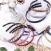Duufin 28 Pieces Glitter Headbands for Girls - Colorful Sparkle Hair Bands with Teeth - 28 Colors - Buy Online on GoSupps.com