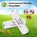Rechargeable AA Batteries 1000mAh - NIMH 1.2V Double A - Pre-Charged Solar Batteries for Lights Remotes & Devices - 8 Pack - Buy Online on GoSupps.com