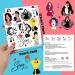Selena Temporary Tattoos 100Pcs - Singer Inspired Stickers for Girls & Kids Party Decor - Buy Online on GoSupps.com