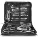 Carbon Steel Manicure Kit Mess and Hygienic Nail Clippers Set Accurate Clipping for Travel Manicure Tools Kit in Black - Buy Online on GoSupps.com
