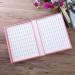2 Types 216 Colors Nail Gel Color Card Nail Polish Display Chart Book Nail display album (Pink) - Buy Online on GoSupps.com