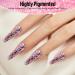 6 Colors Glitter Series Gel Nail Polish Kit-Glitter Sparkle Pink Blue Light Grey- Soak-Off UV/LED Nail Polish Gel for Home Salon DIY Nail Art 5ML - Buy Online on GoSupps.com