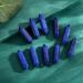 Xiannvxi 20pcs Lapislazuli Crystal Set | Natural Healing Gemstones | Reiki Polished Drum Stones | Magic Wand & Witchcraft Gifts - Buy Online on GoSupps.com