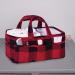 Trend Lab Red Buffalo Check Storage Caddy for Baby Nursery | Diaper Organizer 12x6x8 | Changing Table Accessories - Buy Online on GoSupps.com