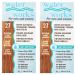 Water Works Permanent Powder Hair Color - #27 Natural Light Brown 0.2 oz. (Pack of 2)