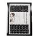Bodermincer 84 Clusters Large Pack D Curl Volume Lashes Set | 18mm Individual DIY Eyelash Extension Kit for Women | Black False Lashes for Home Extension - Buy Online on GoSupps.com