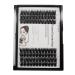 Bodermincer 84 Clusters Large Pack D Curl Volume Lashes Set Wide Cluster False Eyelash DIY Eyelash Extension Individual Lash Girl Women Home Eyelash Extension (18MM) Black-18mm