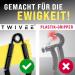 Twivee Finger Grip Trainer - Forearm Coach for Maximum Grip Power | Hardened Steel & Aluminum | Hand Muscle Trainer with Cushion & Bag - 100 lbs (45 kg) | Ideal for Beginners - Boost Grip Strength! - Buy Online on GoSupps.com
