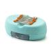 Beaditive Magnetic Pin Cushion with Drawer - Strong Magnet Pin Holder Cushion for Sewing - 50 Glass Head Quilting Pins Included - Chic Pincushion Caddy for Sewing Pins  Paper Clips  Screws   Turquoise