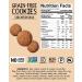 Keto Cookies - Gluten Free & Dairy Free Snacks for Kids | Non GMO Certified | Paleo Friendly (4 Pack) - Buy Online on GoSupps.com