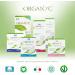 Organyc 100% Organic Cotton Hygiene Ties - Daily Use Folded Wings Eco-Friendly (40 Pieces) - Buy Online on GoSupps.com