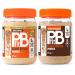 PBfit Peanut Butter Powder - Original & Chocolate - 87% Less Fat Gluten Free All Natural Nut Butter Spread - Powdered Peanut Butter from Real Roasted Peanuts - 225g (Pack of 2)