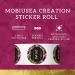 Gold Foil Bath Salt Container Labels Roll | 2 Inch | 300 pcs Waterproof Stickers for Small Plastic Containers | Ideal for Bath Salt Jars - Buy Online on GoSupps.com