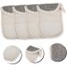 Healeved 4pcs Black Linen Soap Bag Foaming Exfoliating Storage Bag Mesh Soap Saver Bag Foaming Mesh Bag Flax - Buy Online on GoSupps.com