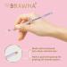 BRAWNA 6 Pcs Waterproof Eyebrow Pencils with Sharpener - Durable, Quick & Easy to Use for Shaping, Defining & Microblading - White (6 Pack) - Buy Online on GoSupps.com