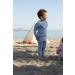 SpudKidz Organic Cotton Blue Ribbed Leggings - 12-18 Months - Buy Online on GoSupps.com