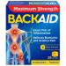 Backaid Max Aspirin-Free Pain Relief from Backache Leg Pain and Sciatica 28 ct