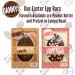Danny's Easter Chocolate - Large Chunky 140g Peanut Butter & Pretzel Egg Bar - Buy Online on GoSupps.com