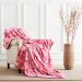 Allisandro 2 Pack Large Fleece Blanket for Dogs and Cats - Paw and Bone Print | Cozy Pet Blanket Set - Buy Online on GoSupps.com