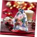 Gogogmee 50pcs Christmas Cheesy Bag Clear Bags for Cookie Holiday Organza Bags Elk Christmas Socks - Buy Online on GoSupps.com