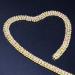 JEGOYER 3-Row Crystal Rhjsonstone Trim Close Chain Banding Applique - AB-Gilded | Perfect for DIY Decoration, Bridal Embellishments, Wedding Party Clothing - Buy Online on GoSupps.com