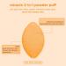 Real Techniques Miracle 2-In-1 Powder Puff Dual-Sided Full-Size Makeup Blending Puff Reversible Elastic Band Precision Tip Makeup Sponge and Powder Puff For Liquid Cream and Powder 1 Count 1/Miracle 2-In-1 Powder Puff - Buy Online on GoSupps.com