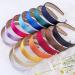 SIQUK 14-Piece Satin Headbands - Colorful 1 inch DIY Craft Headbands for Women and Girls - Buy Online on GoSupps.com