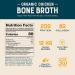 Bare Bones Chicken Bone Broth - 16 oz (Pack of 6) | Pasture Raised Organic Protein & Collagen | Keto Friendly | 1lb - Buy Online on GoSupps.com