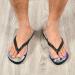 Mnsruu Tropical Floral Cactus Flower Flip Flops | Stylish Home Hotel Spa & Travel Footwear for Men & Women - Buy Online on GoSupps.com