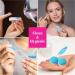 12-Pack Compact Colored Contact Lens Case - Multi-Color & Leak-Proof - Travel & Home Storage - Buy Online on GoSupps.com