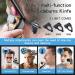 5-in-1 Rotary Electric Razor & Bald Head Shaver | Cordless Rechargeable Beard Trimmer Clippers Nose Hair Trimmer & Facial Cleansing Brush - International Shipping Available - Buy Online on GoSupps.com