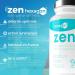 Zen Anti-Stress Complex Magnesium Bisglycinate Passionflower L-Tryptophan Taurine Vitamin B6 - Promotes Relaxation - 90 Vegetable Capsules - Made in France Hexagon - Buy Online on GoSupps.com