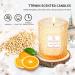 Buy TTRWin Orange Fragrance Candle - 200g Natural Soy Wax 50 Hours Burn Perfect Gift for Women | Christmas Birthday Mother's Day - Buy Online on GoSupps.com