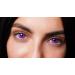 Buy Violet Colored Contact Lenses | Crazy Annual Soft Lenses for Halloween Carnival & Anime - 2 Pieces + Containers - Buy Online on GoSupps.com