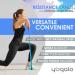 Pilates Ring and Ball Set with 3 Resistance Bands - Pilates Equipment for Home Workout - Magic Circle Pilates Ring 14 Inch to Tone  Sculpt and Strengthen - Fitness Ring for Yoga and Pilates Black - Buy Online on GoSupps.com