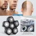 3 Pack 6D Magnetic Head Shaver Replacement Blades Head Electric Razor Replacement Heads Compatible with Muti modes Shaving Blades Shaver for Bald Men with 3 Cleaning Brush by Plantarecover 6d Black - Buy Online on GoSupps.com