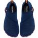 Racqua Kids Water Shoes Quick Dry Barefoot Lightweight - Blue/Orange - Size 6 Big Kid - Buy Online on GoSupps.com