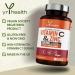 High Strength Vitamin C 1300mg and Zinc 40mg - 120 Vegan Capsules - Made in UK - Immune System Support - Buy Online on GoSupps.com