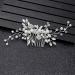 Bridal Comb Women Pearl Jewelry Hair Accessories Bride Bridal Comb Wedding Elegant Headpiece