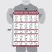 QuickFit Resistance Bands Workout Exercise Poster - Double Sided, Laminated 18 x 27 - Fitness Guide for Effective Training - Buy Online on GoSupps.com