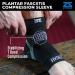 Zensah Plantar Fasciitis Sleeve - Arch Support & Compression Foot Sleeve for Heel Pain - Medium, 1 Pair - Black - Buy Online on GoSupps.com