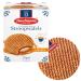 Stroopwafel Hot Beverage Coaster Bundle Containing Daelmans Stroopwafels 230g