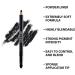 LORD & BERRY Velluto Eye Pencil Vero Black 4g - Intense Black Eye Liner - Buy Online on GoSupps.com