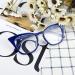 WANWAN Women Cat Eye Reading Glasses - Oversized Fashion Frame Quality Blue Readers (1.25x) - Buy Online on GoSupps.com