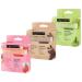 Freeman Soap Sponge Bundle Soap Infused Bath Sponges Coffee Green Tea & Strawberry Shower Sponges Hydrating Cleansing & Exfoliating Self-Tanner Removal & Prep 3 Count