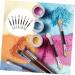 FRCOLOR 40 Pcs Latex Eye Shadow Stick Make up for Face Eye Shadow Applicator Double Sided H3210 Mix 7.5cmx2pcs Assorted Colorx2pcs - Buy Online on GoSupps.com