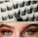 FOINEMYED Fox Eye Lash Clusters - 174 Pcs Cat Eye & Wipsy Individual Lash Extensions for DIY Beauty - Buy Online on GoSupps.com
