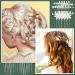 64-Piece Wedding Hair Comb Set with Flower Rhinestone Hair Sticks, Pearl Hair Pins, Crystal Combs, Hair Vine, and U-Shaped Pearl Clips - Buy Online on GoSupps.com